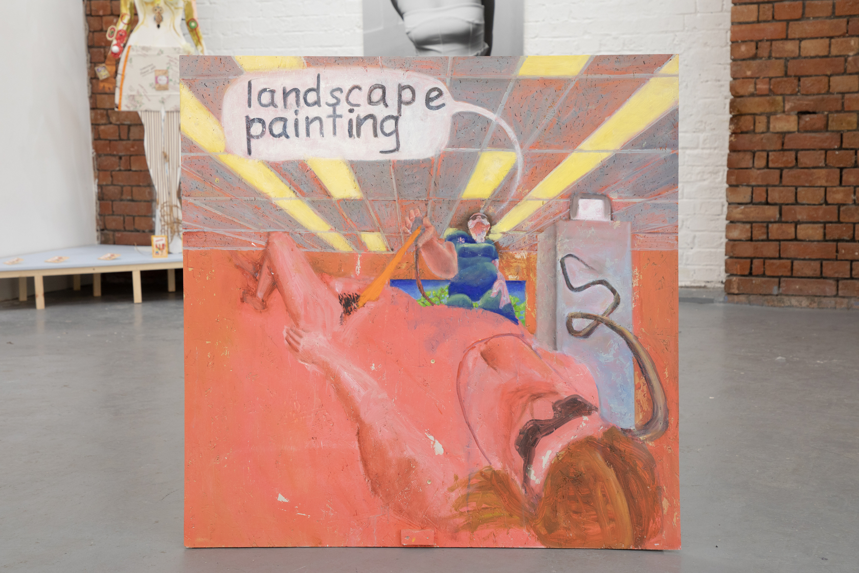 Giulia Ley, ‘Therape’, 2025, Oil on Wood Panel 